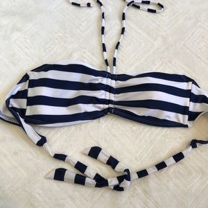 Blue and white striped Ingear bikini